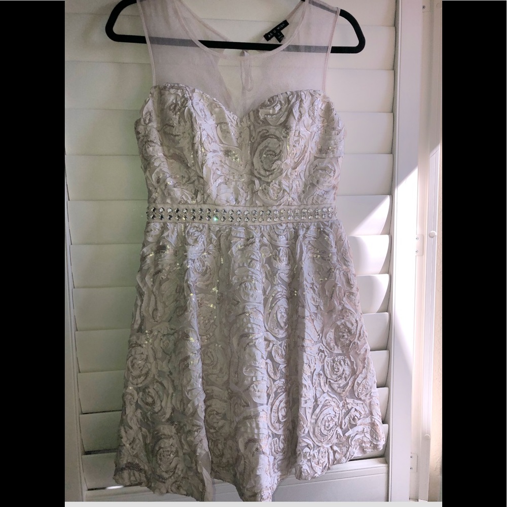 As U Wish Rosette Dress